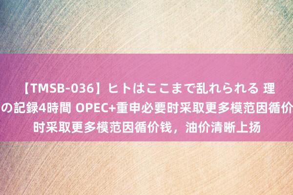 【TMSB-036】ヒトはここまで乱れられる 理性崩壊と豪快絶頂の記録4時間 OPEC+重申必要时采取更多模范因循价钱，油价清晰上扬
